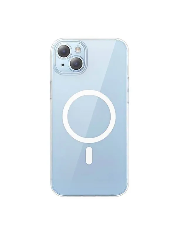 Baseus Crystal Series Magnetic Case for iPhone 14 Plus + tempered glass