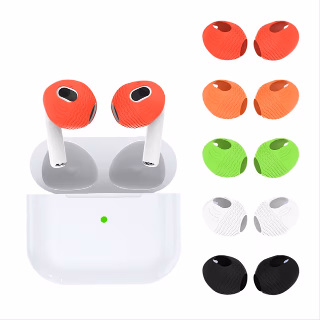 Silikon ørepropper for Apple AirPods 3 - Støvtette øreputer i blandede farger