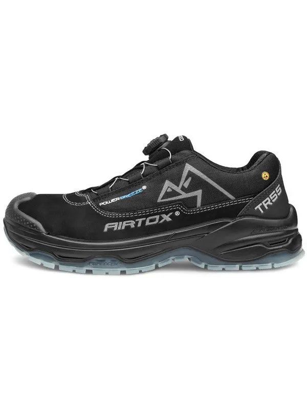 AIRTOX TR55 vernesko, Whitelayer spikertrampvern, PRO smart lacing, svart - Str. 40