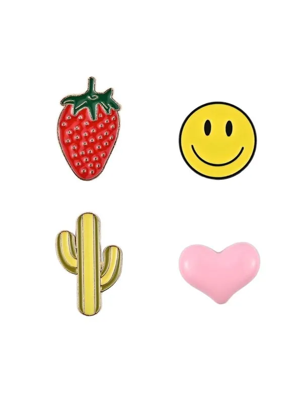 ONSALA Charms Pimp Your Phone Metal and Plastic 4pcs