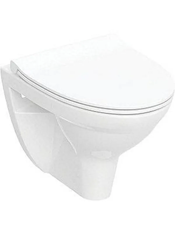Ifö spira classic wall-hung toilet including seat with lid w