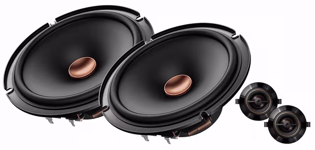 Pioneer TS-D65C komponent høyttalersystem 17 cm - 270 Watt