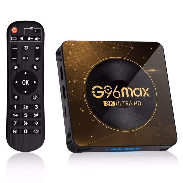 G96max 4+32 GB 8K Ultra HD Smart TV-boks H616 Android 13.0