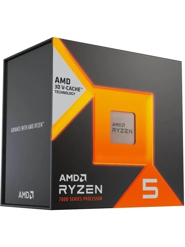 AMD Ryzen 5 7500X3D Prosessor/CPU - 6 kjerner - 4 GHz - AMD AM5 - AMD Boks (uten kjøler)