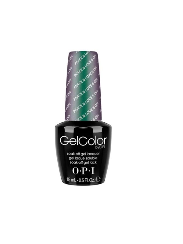 OPI Gel Color Semi-Permanent Nail Polish GC F56 Peace & Love & Opi 15 ml