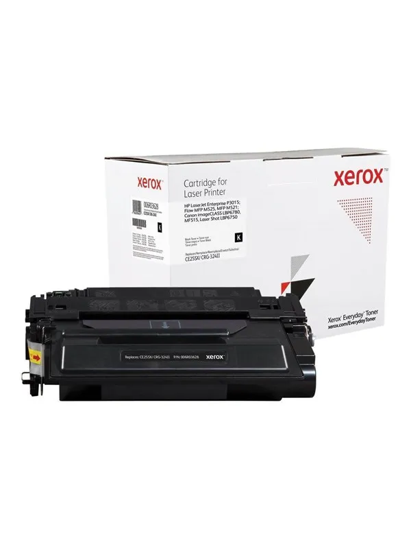 Xerox 006R03628 / Alternative to HP 55X /  CE255X Canon CRG-324 II Black Toner - High Yield