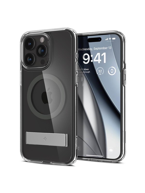 Spigen Ultra Hybrid S MagSafe - graphite - iPhone 15 Pro