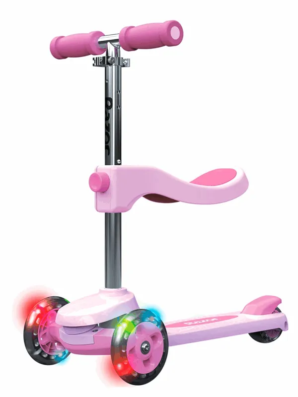 Razor Rollie 2-in-1 kick scooter - Pink