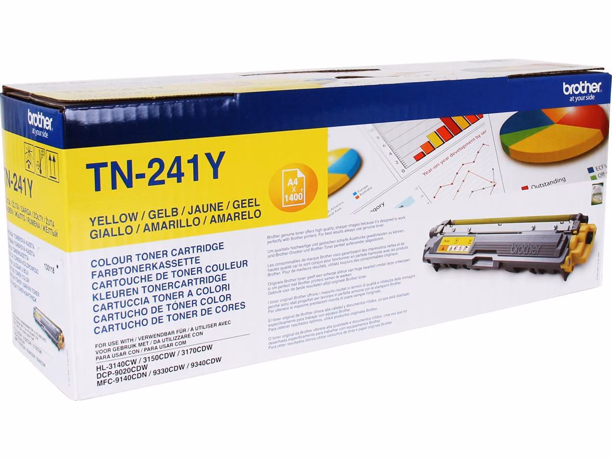 Brother Toner TN241Y Gul