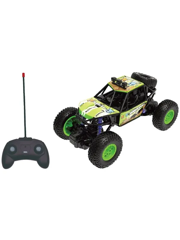 RC Beast Rock Climbing Truck Green 1:24 27 MHz Pla