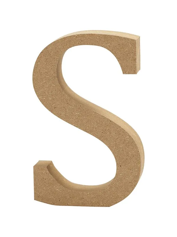 Creativ Company Letter S MDF 13cm 1pc.
