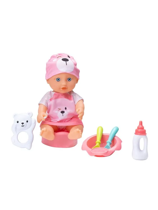 Micki Baby Pige Ella 28 cm m/7 dele