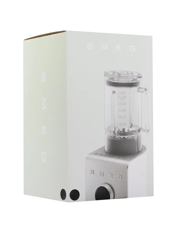 SMEG Mikser 50's Style BLC01BLMEU - blender - matt black/aluminum - 1400 W