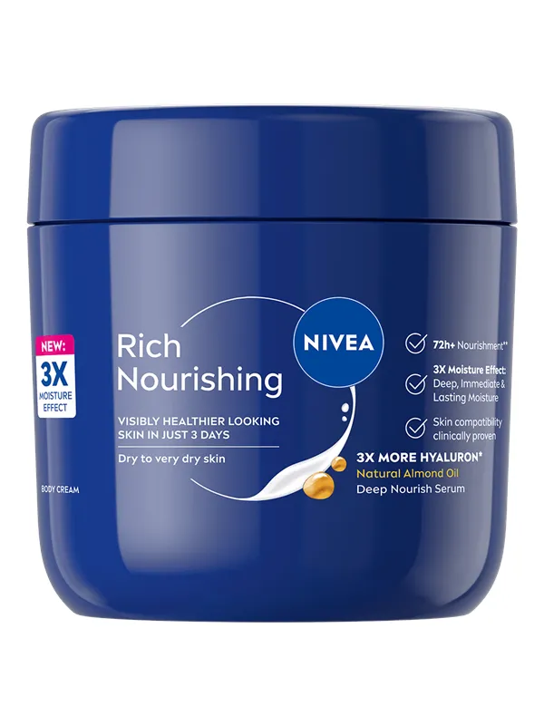 Nivea Rich Nourishing Body Lotion Can 400ml