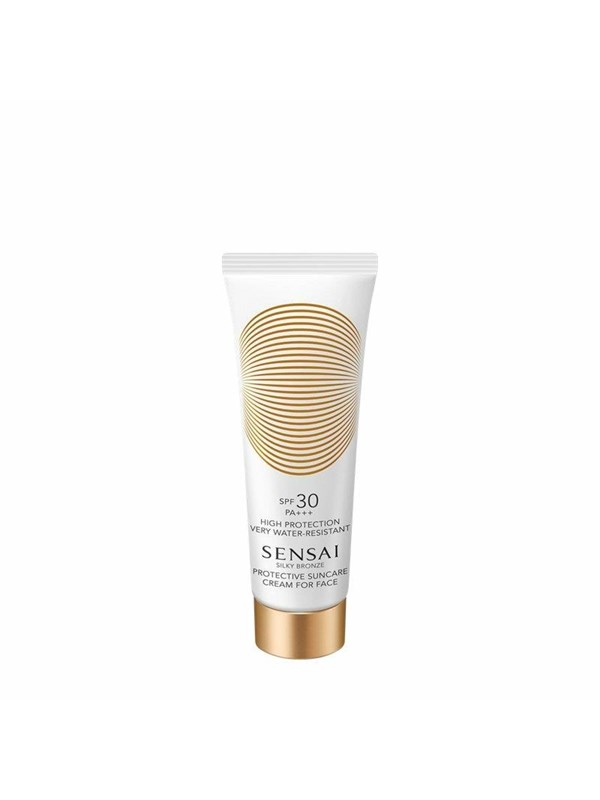 Sensai Silky Bronze Protective Suncare Cream For Face after sun care
