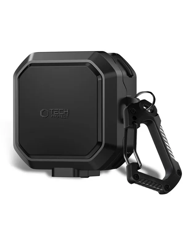 Tech-Protect  Carbonox MagSafe Case for Samsung Galaxy Buds 4 / 4 Pro - Black