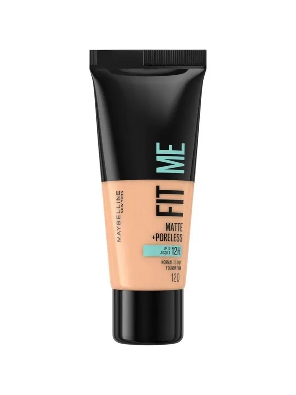 Maybelline Fit Me Matte + Poreless Liquid Foundation 120 Classic Ivory 30 ml