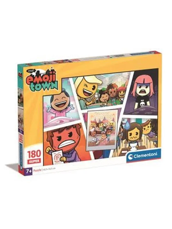 Clementoni Puzzle Emoji town 180 pieces Gulv