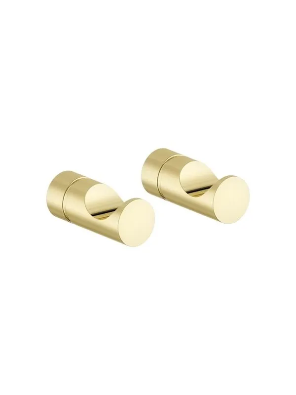 Damixa Towel hook (2 pcs) polished brass