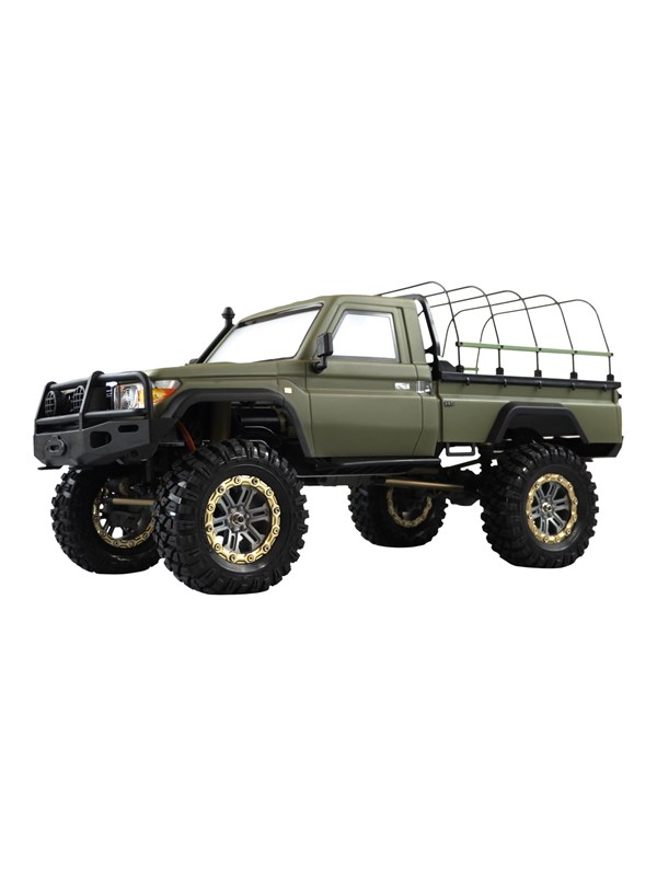 Amewi AMX Rock RCX10PS Scale Crawler Pick-Up RTR Military Green