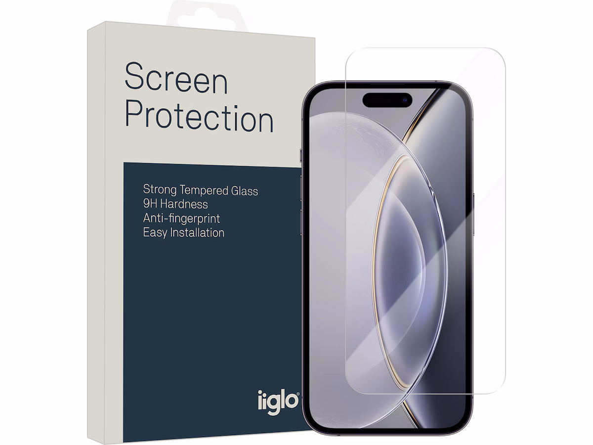 iiglo iPhone 15 Pro Max Skjermbeskytter