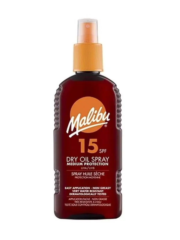 Malibu Dry Oil Spray SPF 15 200 ml