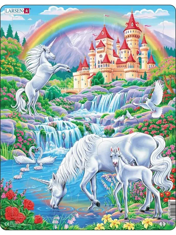 Larsen Puzzles Unicorns