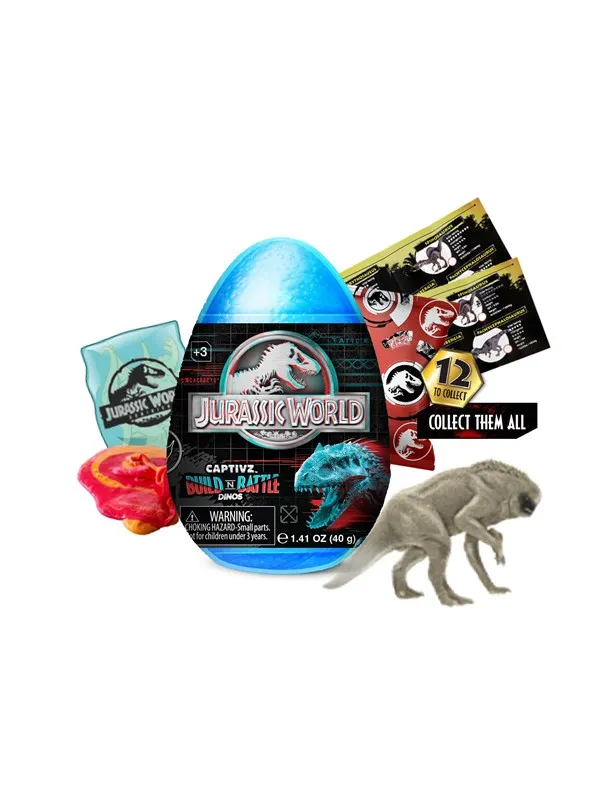 Jurassic World Slime Egg Science Gone Wrong - assorted