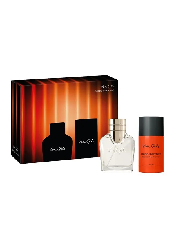 Van Gils Basic instinct EDT 40 ml Deodorant Stick 75 ml