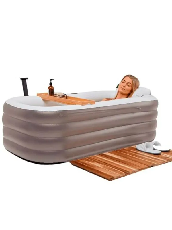 Pro Airtub - Oppblåsbar badekar for voksne - Space Grey