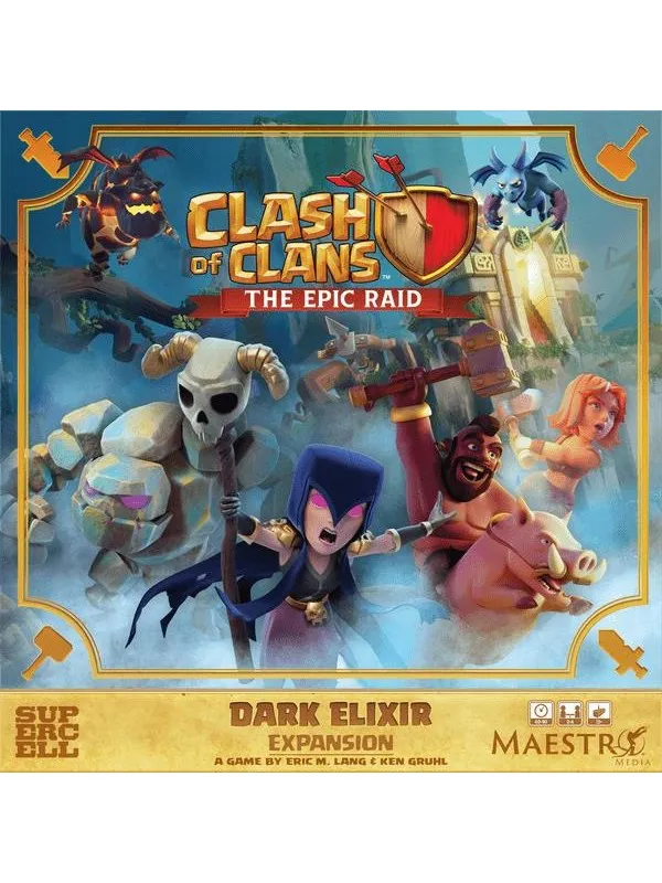 Clash of Clans The Epic Raid Dark Elixir exp. (ENG)