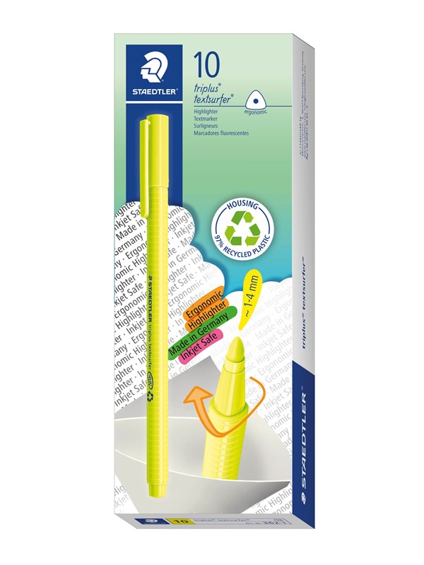 Staedtler Highlighter triplus textsurfer.10 pcs Orange
