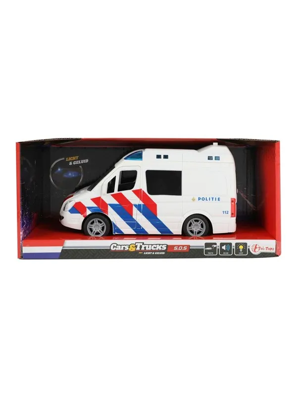 Toi-Toys - Police bus with light and sound