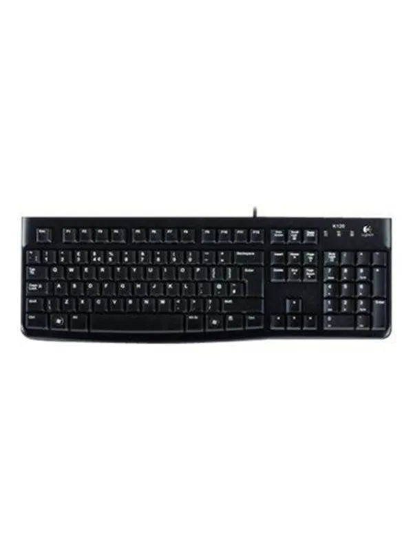 Logitech K120 - Tastatur - Engelsk (USA) - Svart