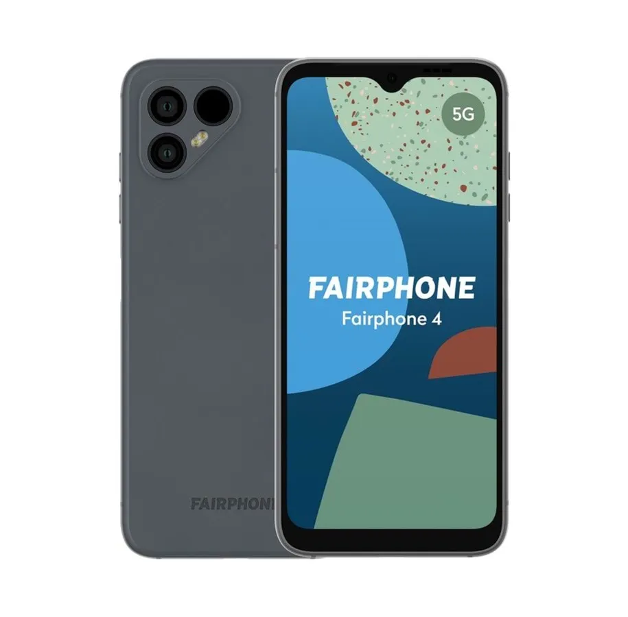 Fairphone 4 – 5G smarttelefon 6/128GB (grå)