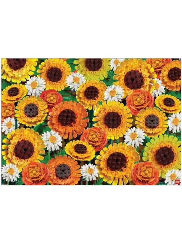 LEGO Sunflower Collage Puzzle 500 Pcs