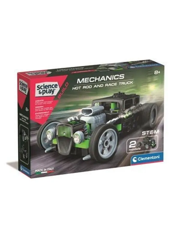 Clementoni Mechanics - Hot Rod and Race Truck