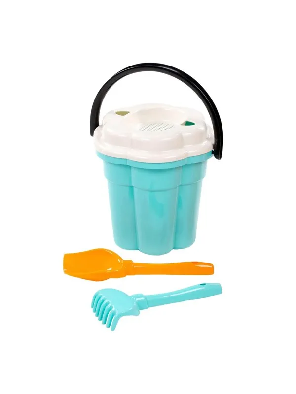 Cavallino Toys Cavallino Safari XL Classic Bucket Set Blue 4 pcs