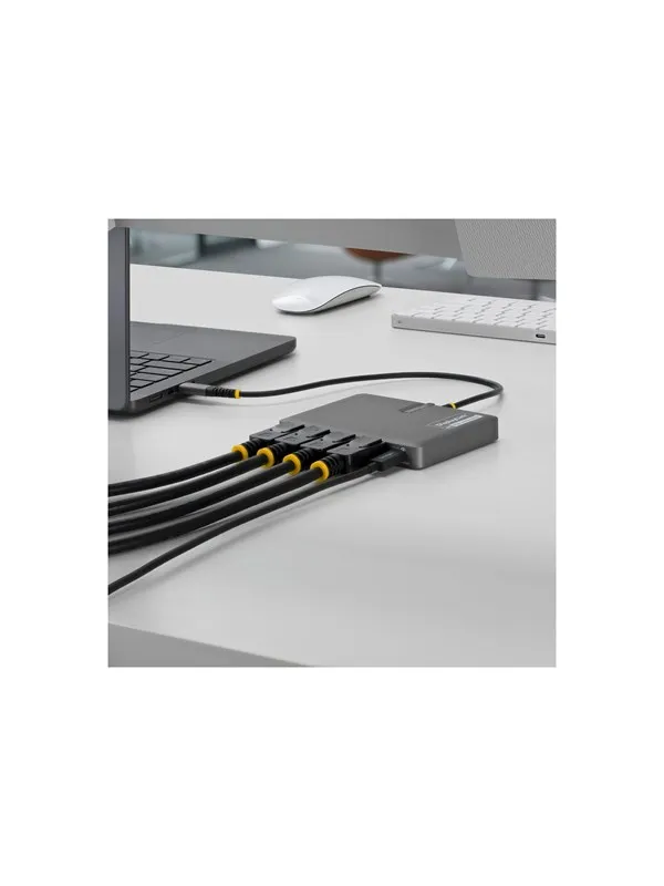 StarTech.com Startech - docking station - USB-C / Displayport - 4 x DP - TAA Compliant