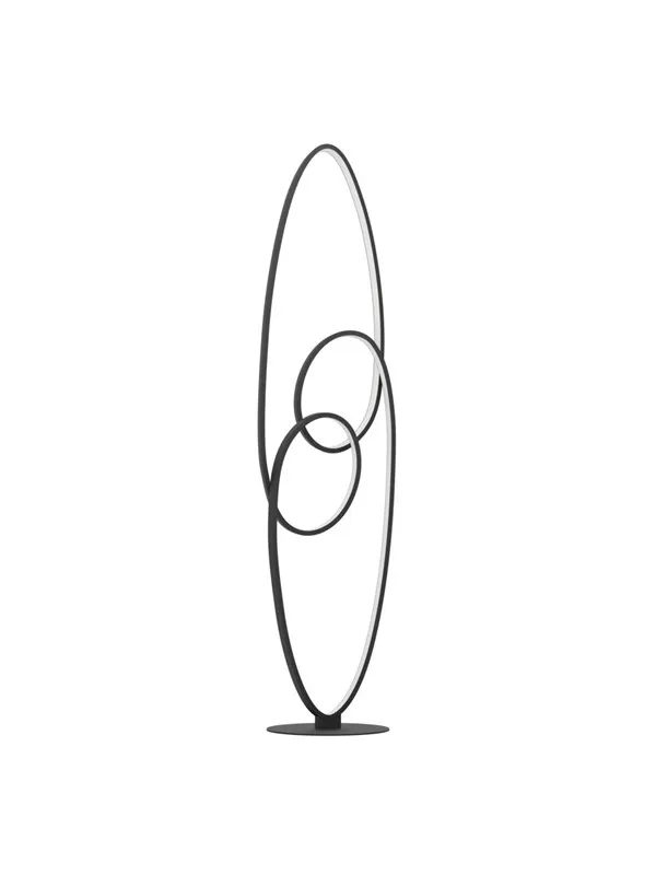 EGLO GIANELLA GULV H1205 4400LM SVART
