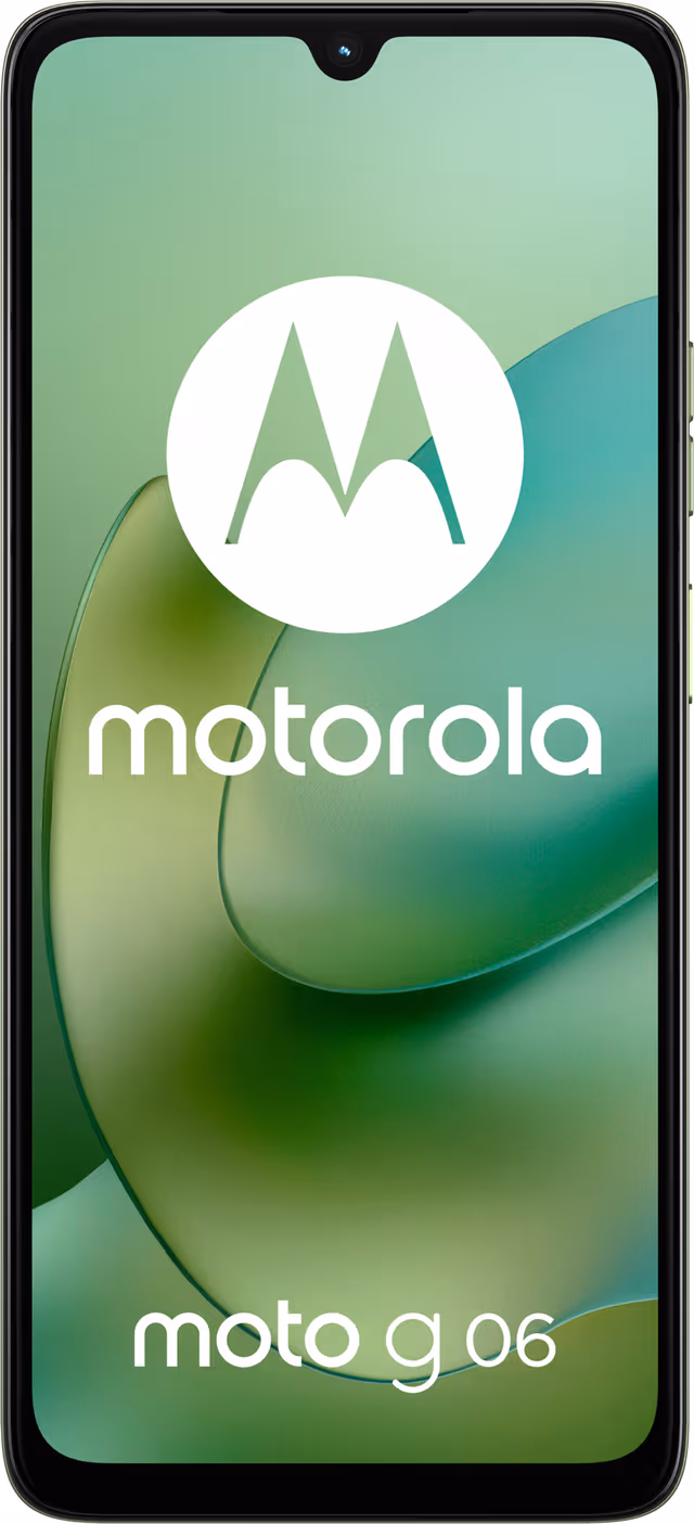 Motorola G06 LTE smarttelefon 64GB (tendril)