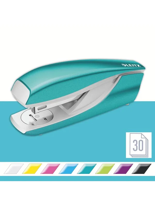 Leitz Stiftemaskin  WOW 5502 30 ark Isblå