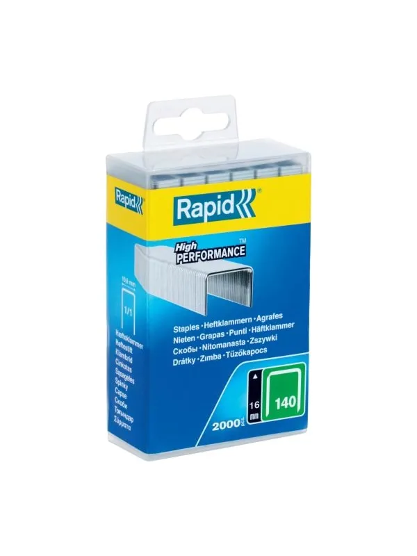 Rapid Staples140/16 Galv 2M PP