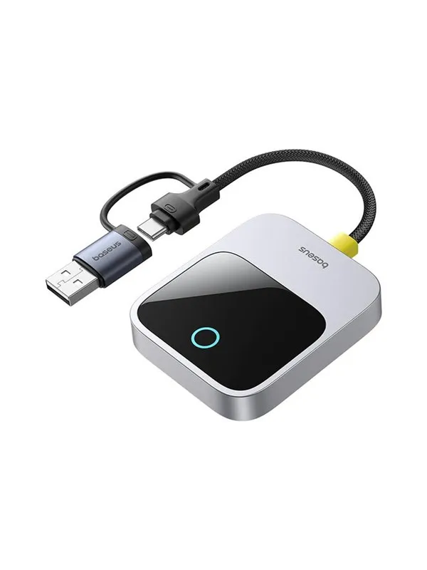 Baseus SafeJourney Series Wireless CarPlay Adapter - Gray