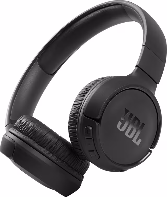 JBL Tune 510BT trådløse on-ear hodetelefoner (sort)