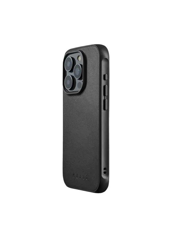 Mujjo iPhone 15 Pro Shield impact Case - Black