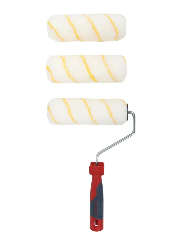 Work>it Paint Roller Set With 2 Extra Rollers 18 cm