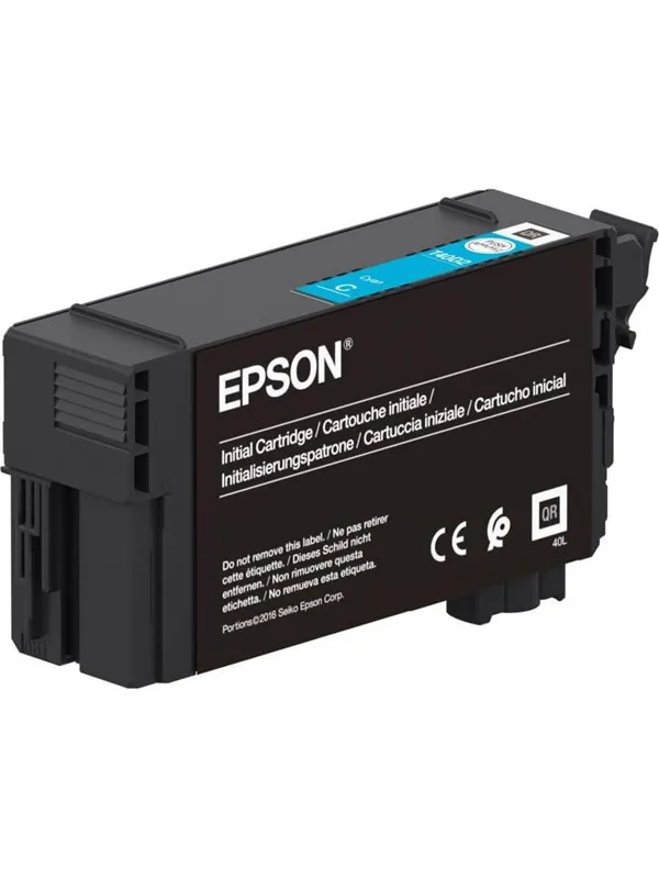 Epson T40D240 - cyan - original - ink cartridge
