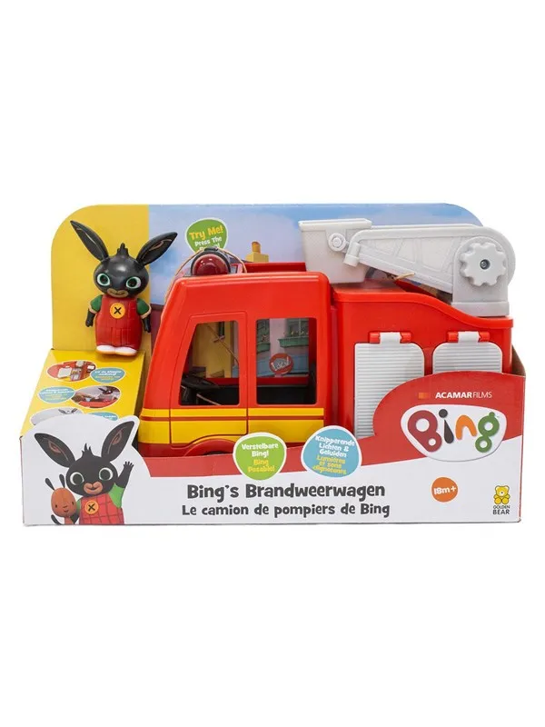 Spectron - Bing Fire Truck with Light & Sound