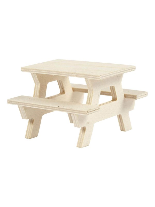 Creativ Company Wooden Mini Picnic Table